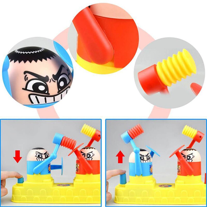bataille Robot marteau jouets jeux de Table réduction de pression jouet pour famille partie jeu LBV