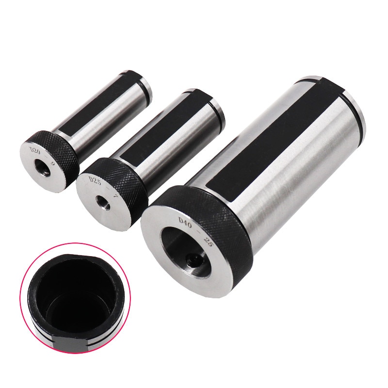 Boring Bar Sleeve and Tool Holder Sleeves D16 D20 Turning Tool Sleeve for CNC Lathe Internal Hole Machining Arbor Boring