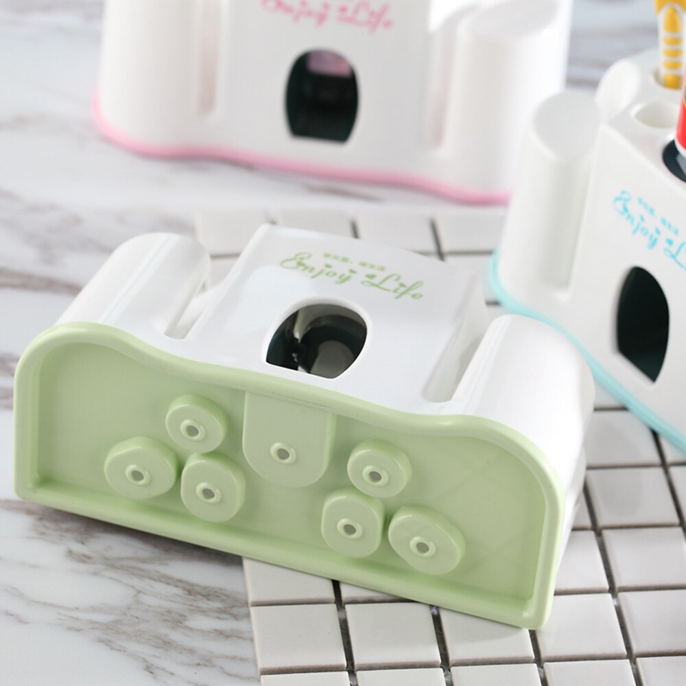 Automatic Toothpaste Squeezer Hand Free Tooth Paste Squeezing Dispenser Easy Press Toothpaste Holder Bathroom Tools