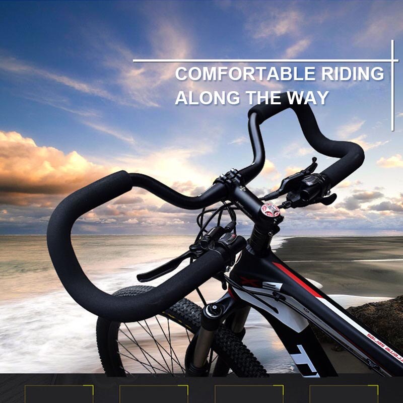 Repose-guidon papillon pour vélo tout terrain, 25.4mm 31.8mm, avec couvercle, pour cyclisme sur de longues distances