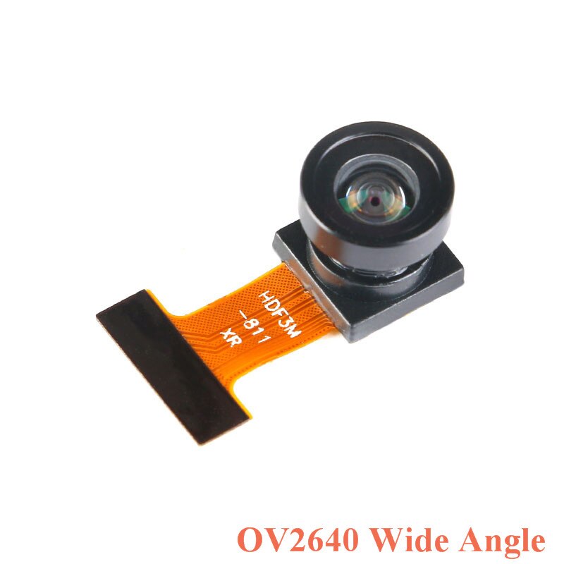 OV2640 módulo de cámara 1/4 CMOS Sensor de imagen SCB interfaz JPEG con lente gran angular de 140 grados 200W/lente de ojo de pez para Arduino: OV2640 Wide Angle
