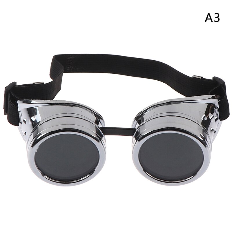 Nowe mody przyjazdu okulary w stylu klasyczny Steampunk gogle spawania punk okulary Cosplay marka projektant: C