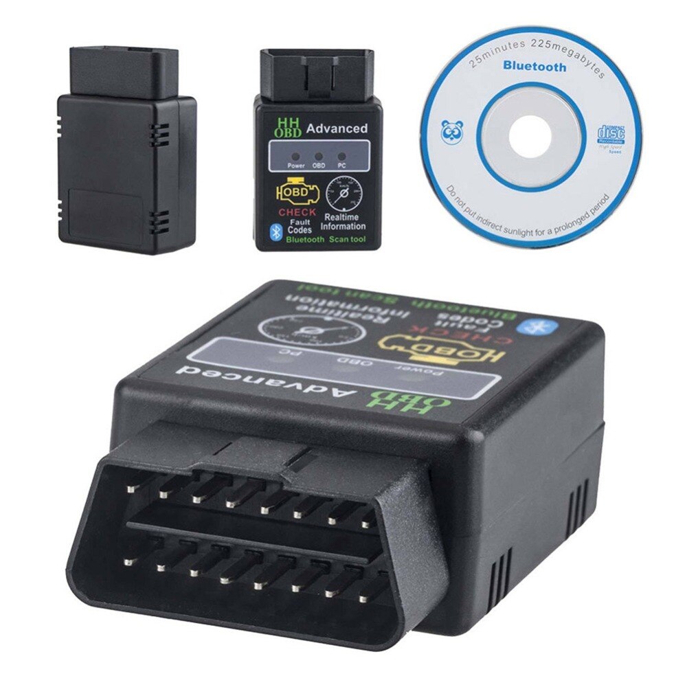 Auto HH OBD Geavanceerde ELM327 Bluetooth V2.1 Auto Scanner Diagnostische Computer Scan Tool Auto Accessoires