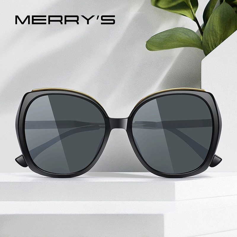 MERRYS Vrouwen Luxe Trending Gradiënt Zonnebril Dames Mode Gepolariseerde zonnebril UV400 Bescherming S6323