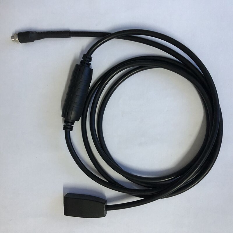 Conector hembra de entrada de Cable adaptador auxiliar con resistencia para accesorios de coche BMW E46