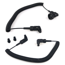 Seafrogs Sync Cord Optic Fiber Cable for INON Sea &amp;Sea Underwater Strobe 1m Female and Male Interface Diving Lighting System