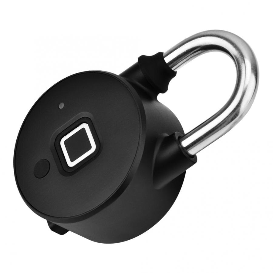 Candado de Seguridad ANTIRROBO CON huella digital inteligente, candado sin llave, candado impermeable para exteriores