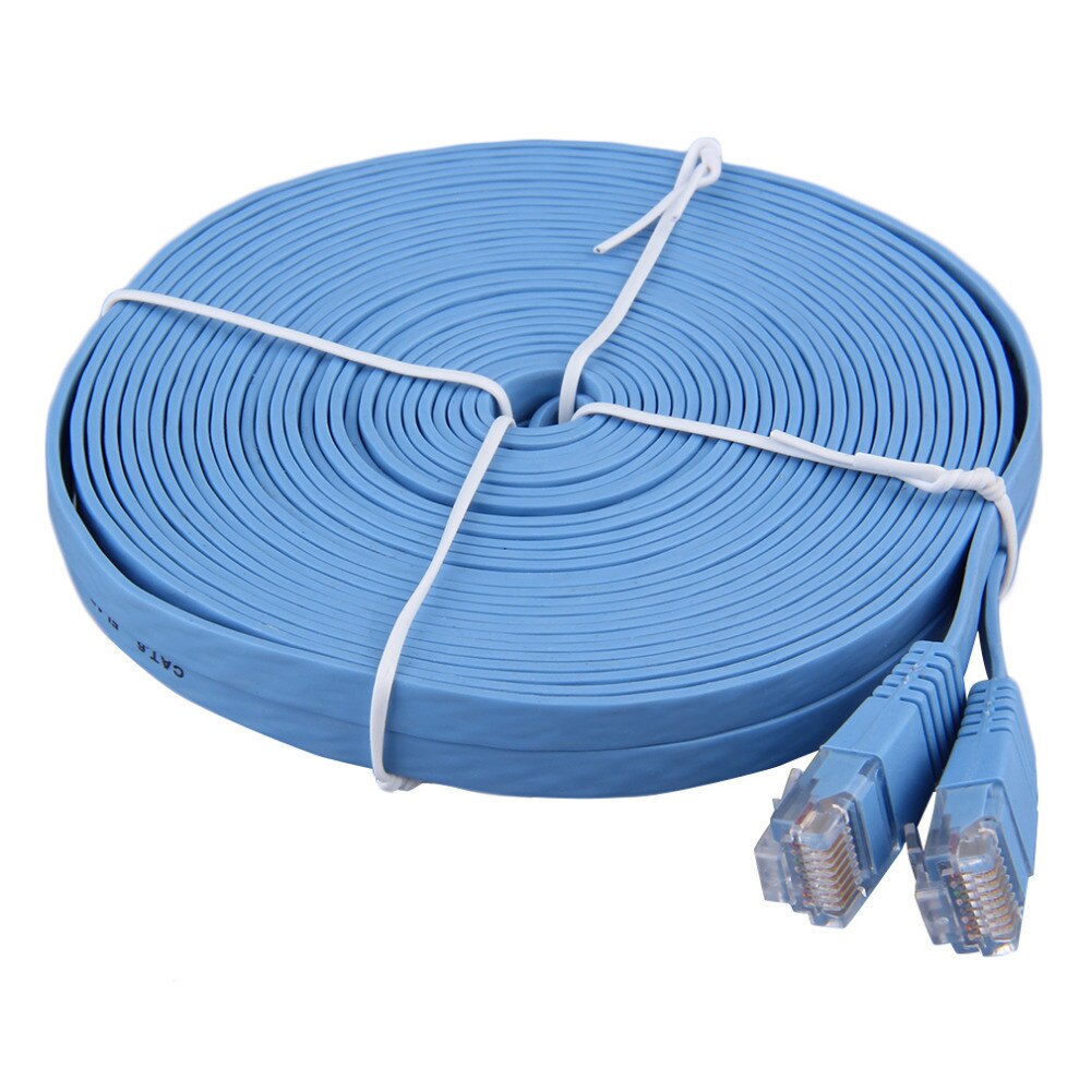 2M 1m RJ45 Ethernet Network LAN Cable CAT6 Channel 8P8C Patch Cable Router Length Flat Reticle Network Cable 0.5m