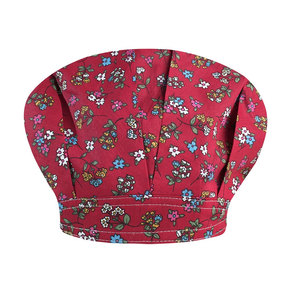 Chapeau de chef unisexe imprimé multi-styles, pour l'entretien ménager, pour cantine, Restaurant, cuisine, service de boulangerie, chapeau de chef pour femmes: photo10