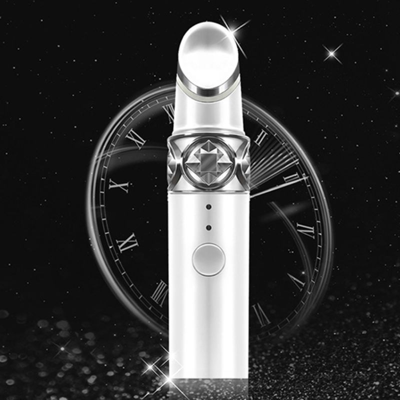 Usb oplaadbare thermische warmte oogmassager schoonheidsinstrument oogzak zwarte kringen verwijderaar  q84b