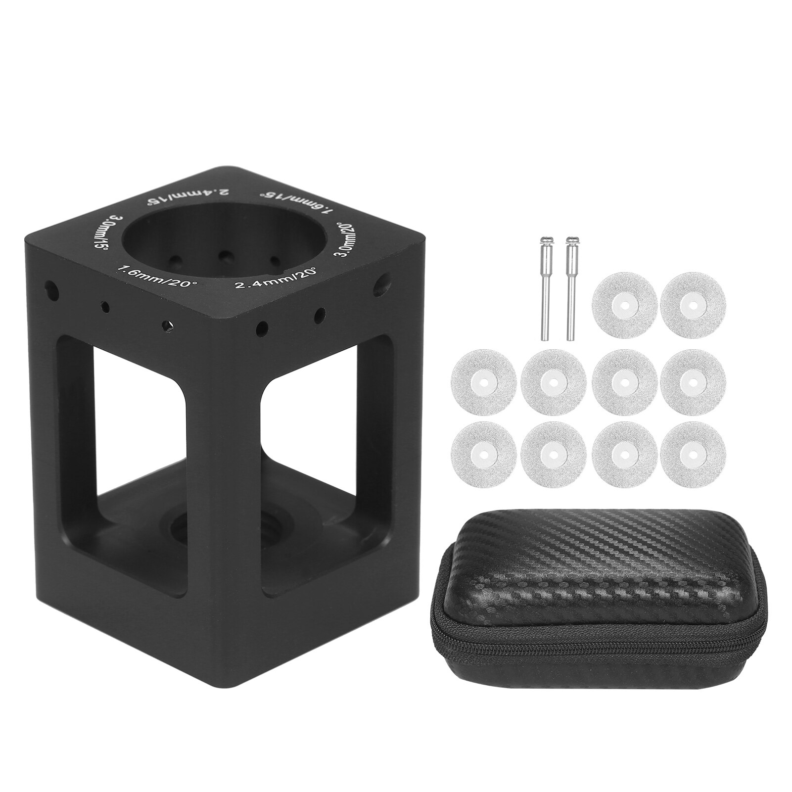 KKmoon Tungsten Electrode Sharpener Tungsten Needles Tungsten Rods Grinder Aluminum TIG Welding Tungsten Electrodes Sharpen Tool: Square