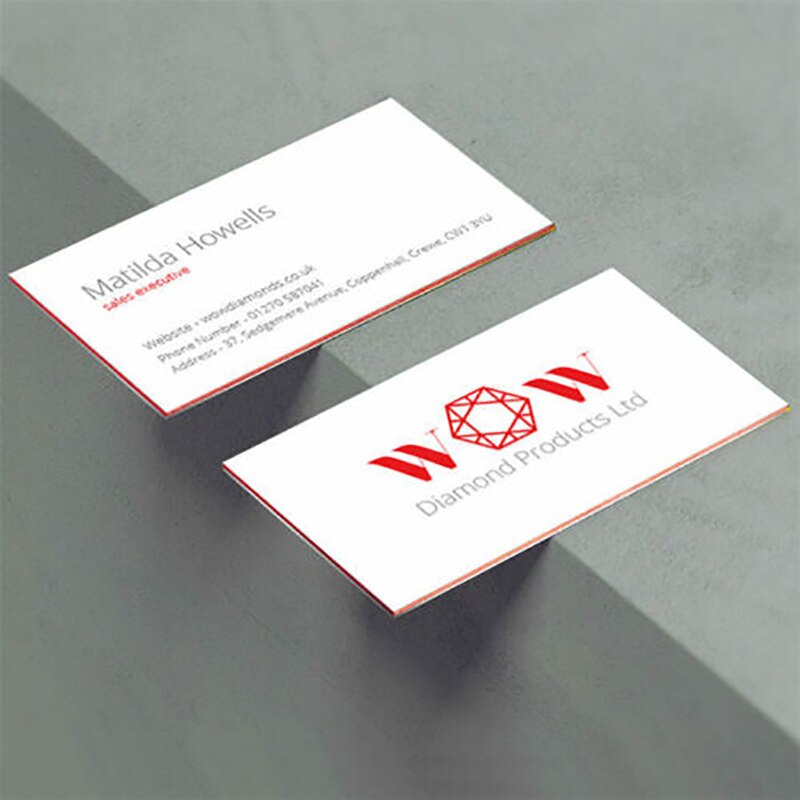 cheap business card print 300gsm coated paper visit card name card printing