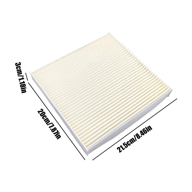 Filtro de ar do carro de alta eficiência veículo ar condicionado cabine filtro automotivo ac cabine filtros de ar substituição acessórios do carro