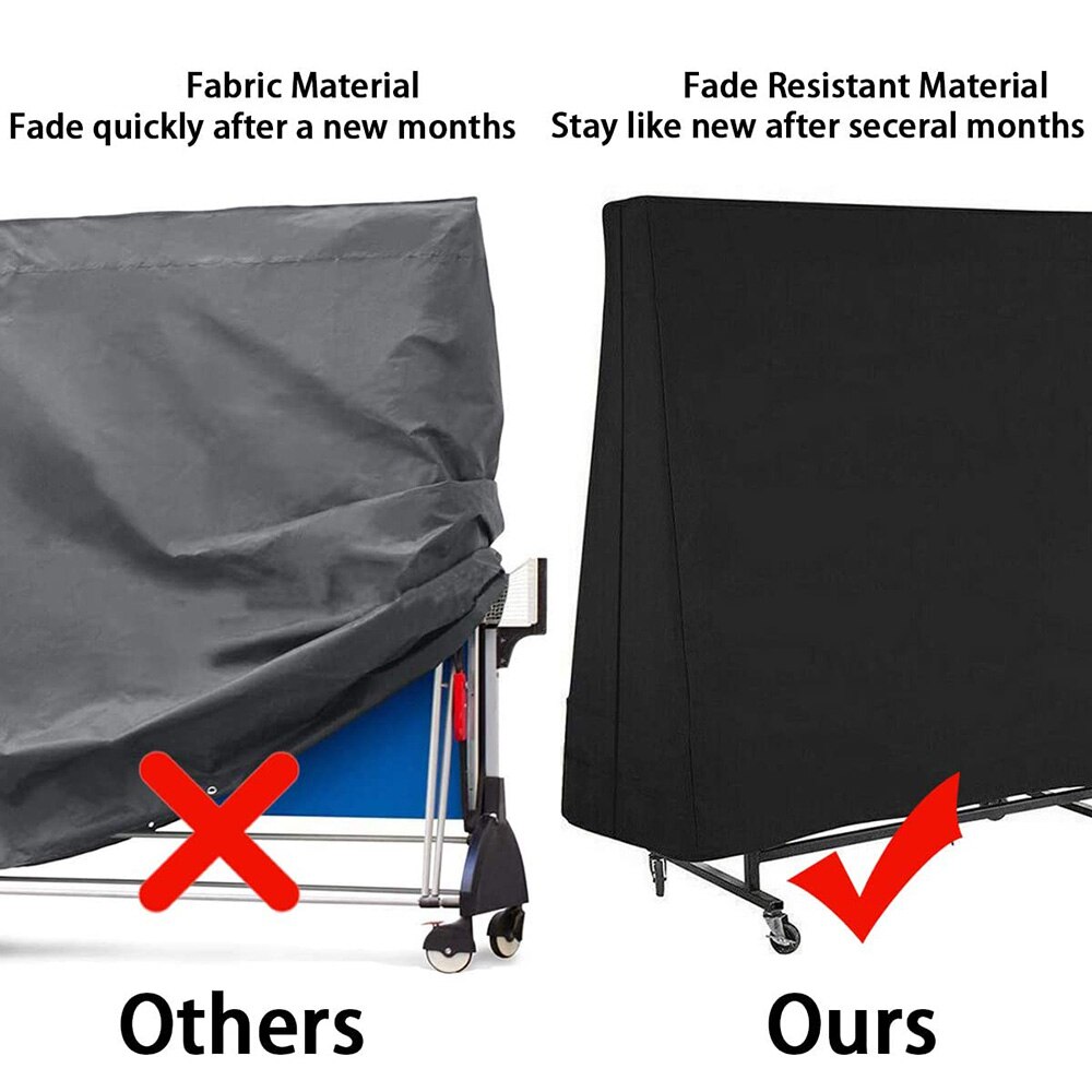 Waterproof Ping Pong Table Cover Tennis Cover Protect Outdoor Oxford Cloth Indoor Anti-UV Dustproof Pingpong case