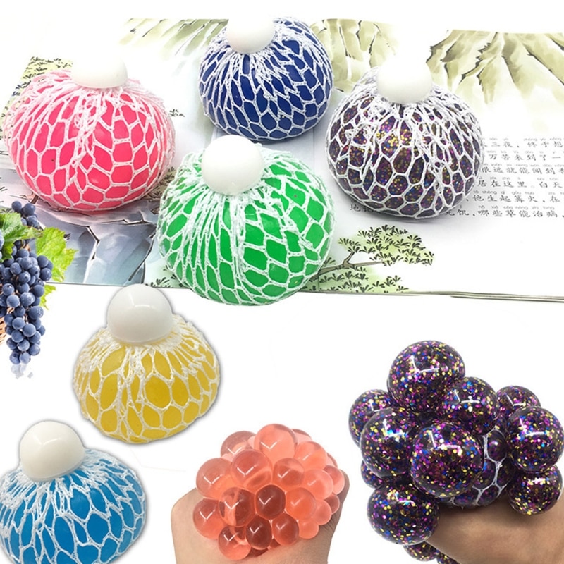 3- zoll-dekompressionsball, sensorisches fidget-quetschspielzeug, scherzartikel für autismus, zwangsstörungen, zur linderung von stress im büro, partygeschenk  a2ub