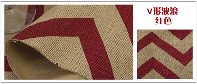 Goede 1 meter X 160 cm Jute Tafelloper Jute Stof Voor Jute Stoel Sjerpen Jute Lint Hessische DIY supply: 12