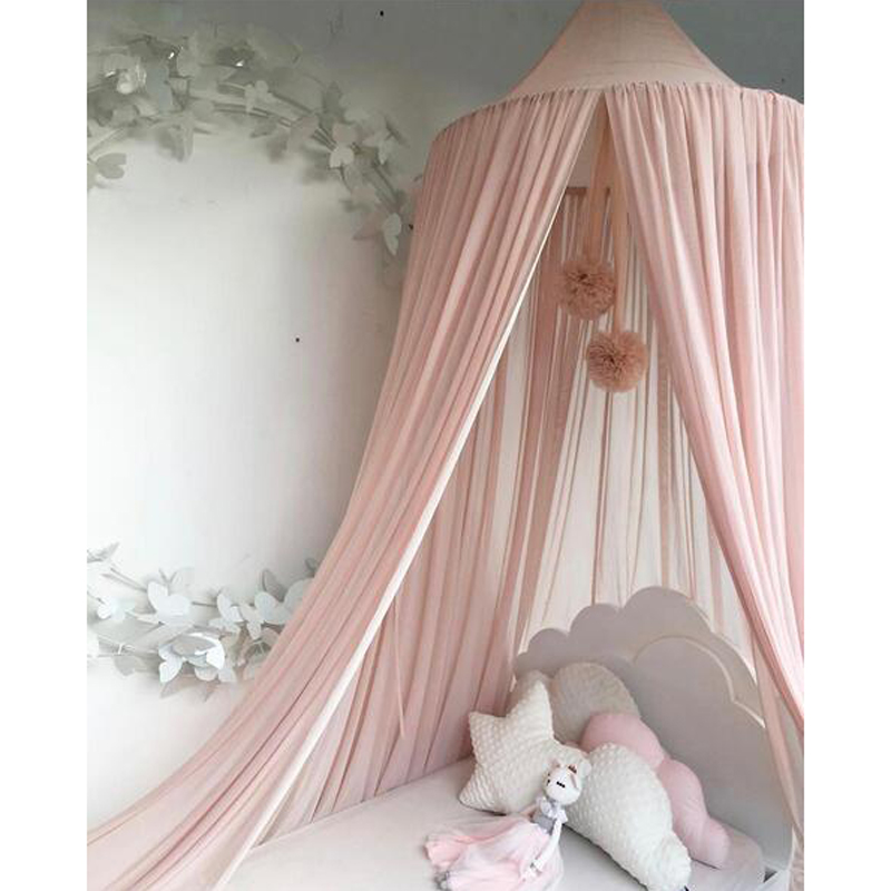 Baby Klamboe Accessoires Opknoping Bal Prinses Kids Slaapkamer Kinderen Bed Tent Baby Girl Room Decor Crib Netting Bal