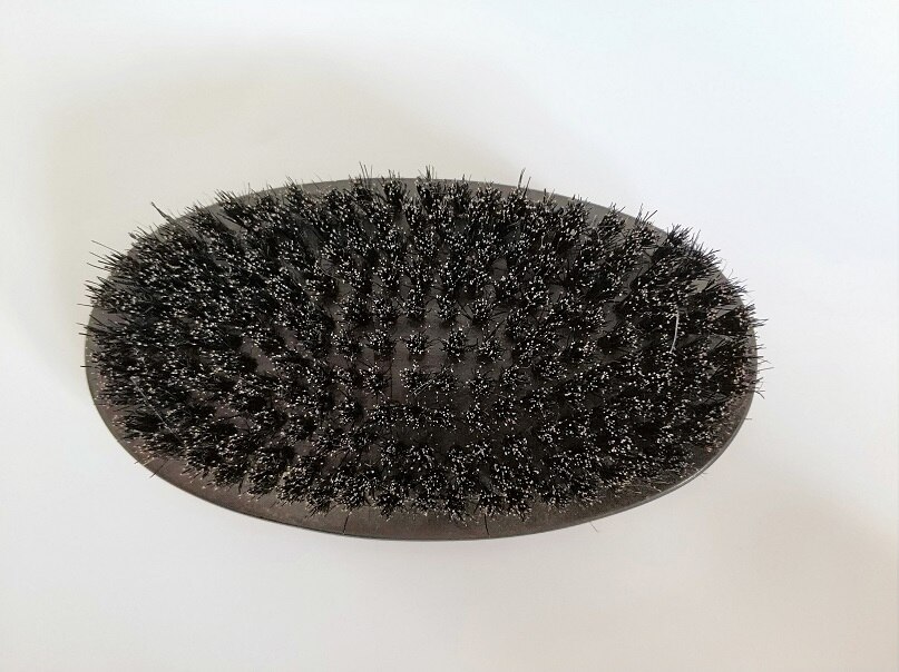 brosse hommes blaireau sanglier soies bois naturel noir barbe brosse grande taille