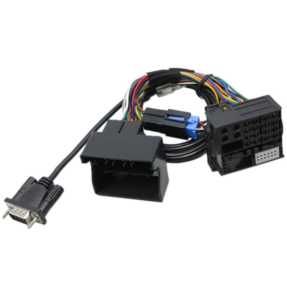 Replacement 12-Pin Adapter Wire Harness For Renault Bluetooth Car Adapter M06/M07 Digtial Music CD Changer