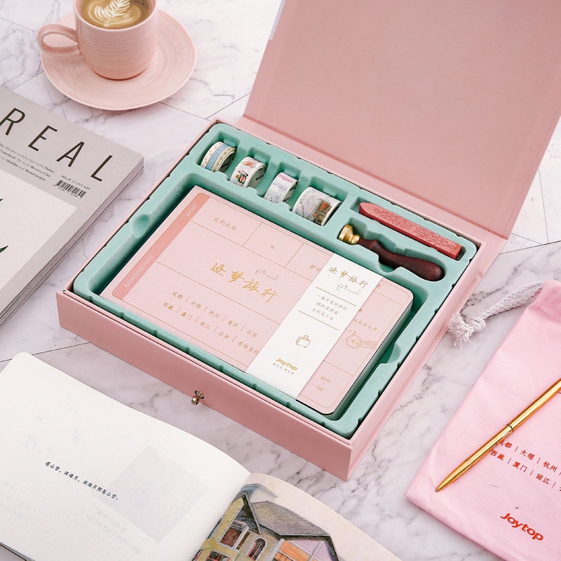 Traveling Planner Set Travel Daily Planner Set Go Traveling Appointment Book with Password