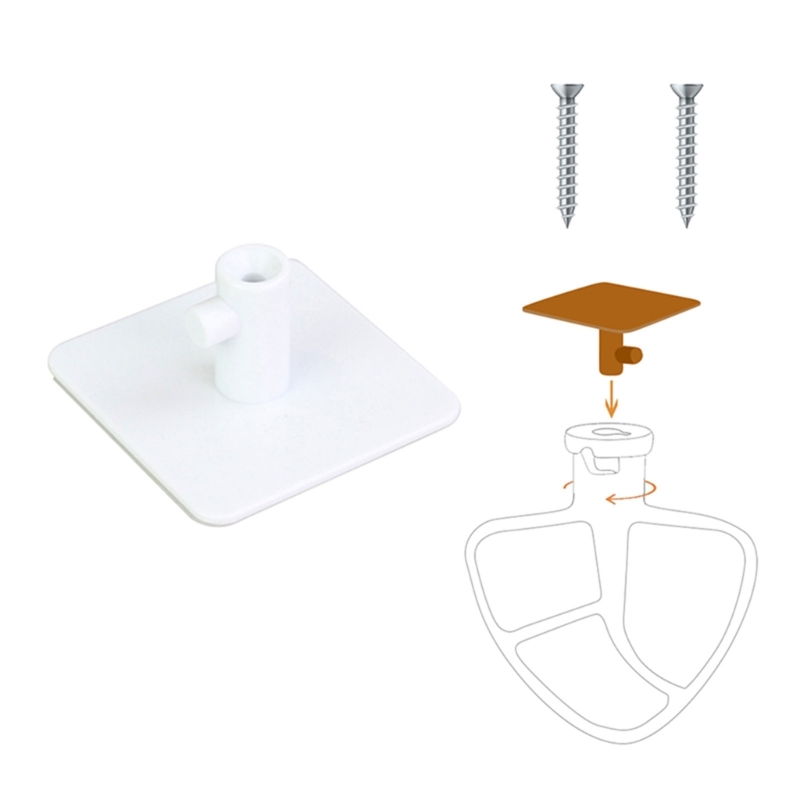 4 Stuks Mixer Bevestigingshouder Keukenhulp Mixer Accessoire Stand Onder Kast Ruimtebesparend Opslaggereedschap Opslaan