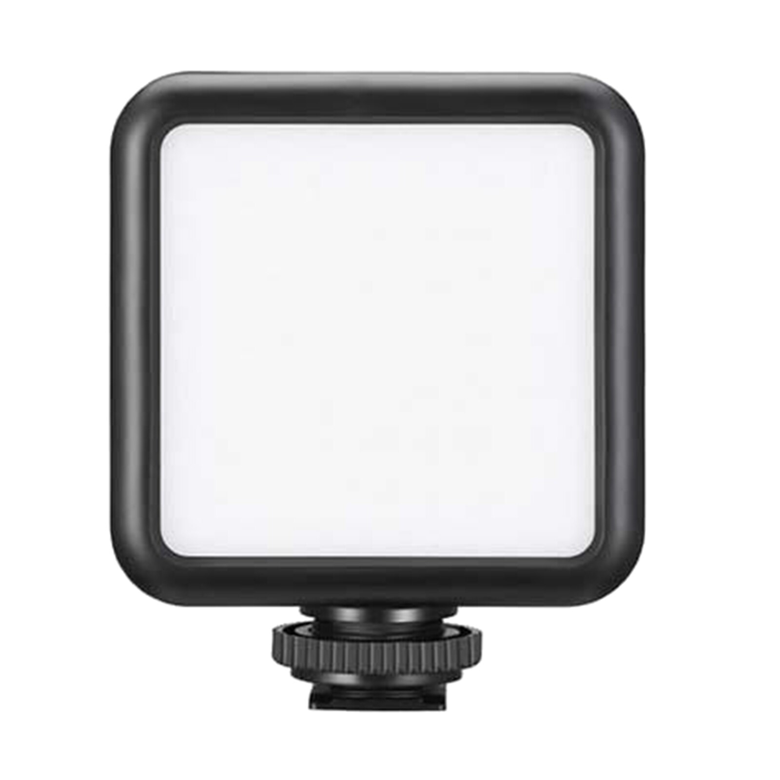 VL49 Mini Camera Video Light with Cold Shoe, Portable & Rechargeable 2000mAh LED Photography Lamp, + Dimmable 5500K for Vlogging