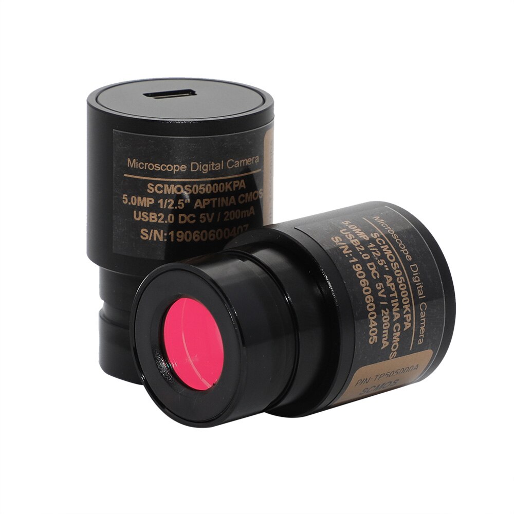 SCMOS 1.3MP Microscope caméra oculaire numérique USB2.0