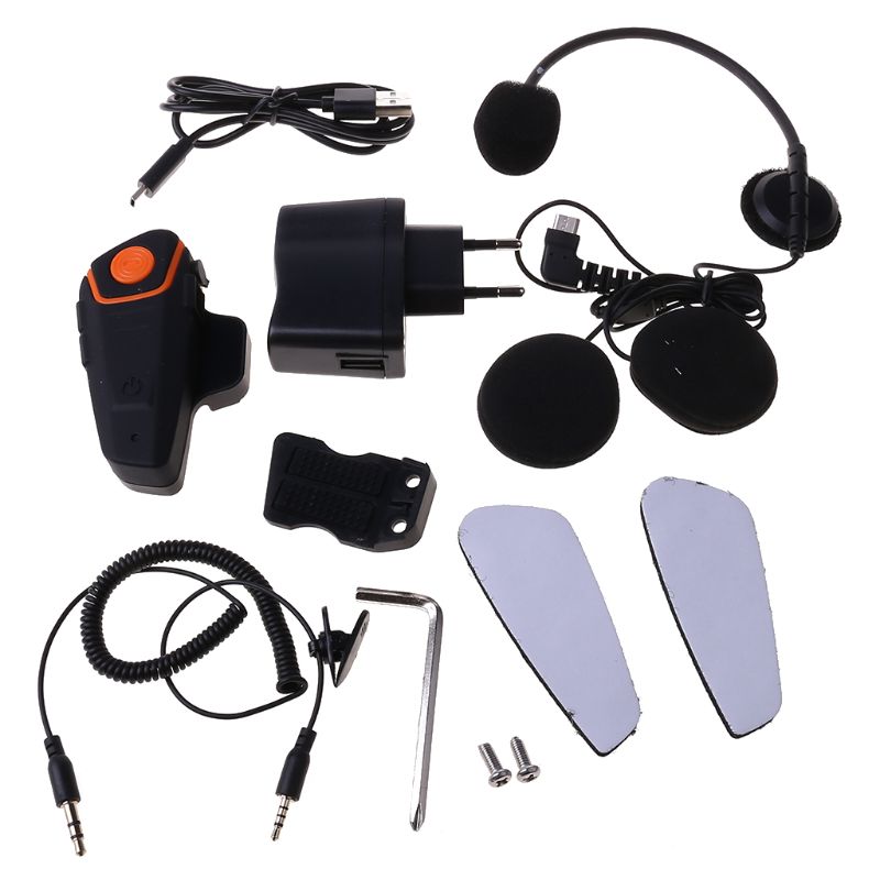 Waterdichte BT-S2 Multi Bt Interphone 1000M Motorfiets Bluetooth Helm Intercom