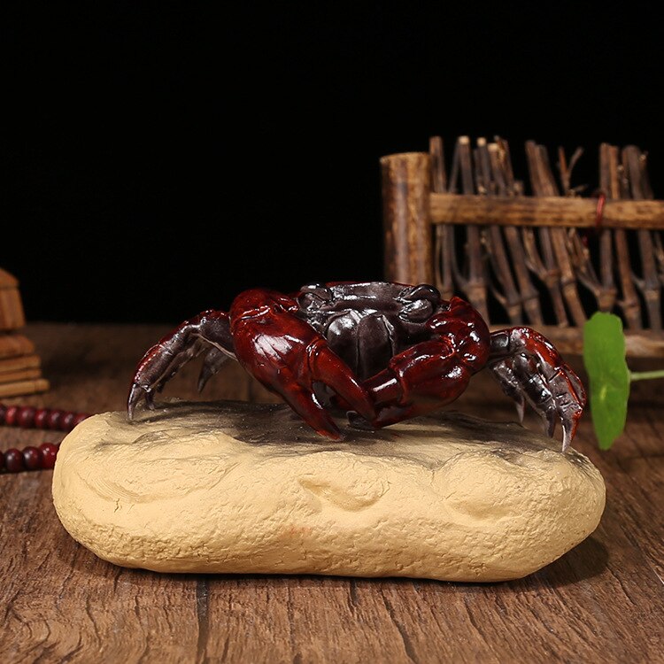 Yixing thé jeu de thé animal de compagnie | Décoloration crabe décoration de théière en argile, accessoires