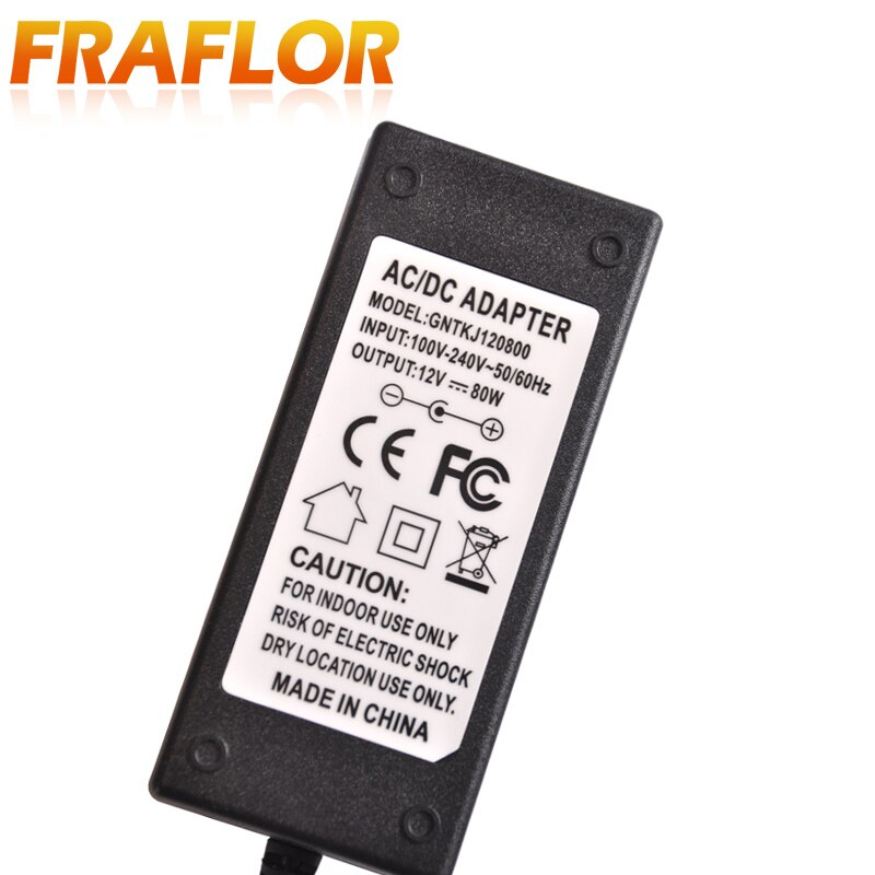 12V 80W AC 100V-240V Cigarette Lighter Converter AC-DC Power Laptop AC Adapter Inverter Power Supply Charger Adapter EU Plug