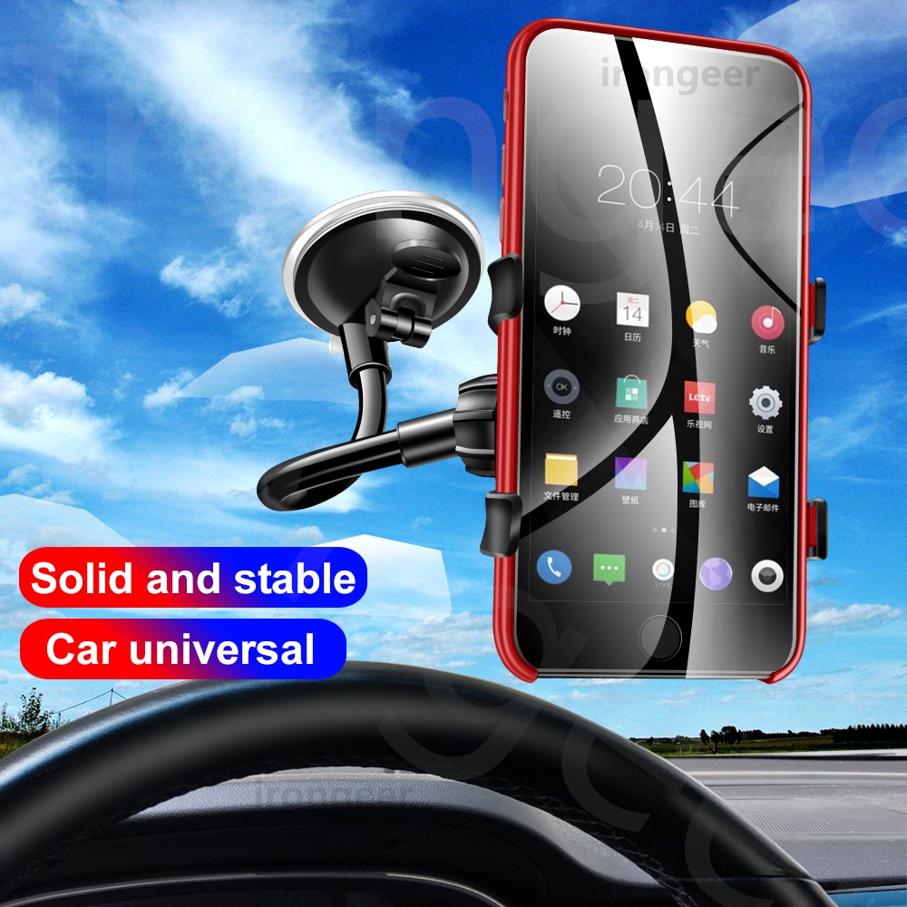 Car Telefoon Houder Voor Telefoon Stand In Auto Air Vent Outlet Clip Mount Mobiele Telefoon Houder Stand in Auto