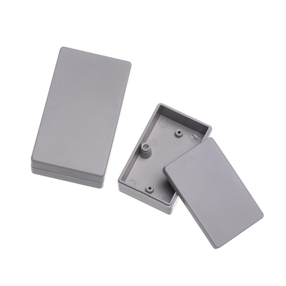Plastic Waterproof Instrument Case White/Grey DIY Housing Instrument Case Plastic Electronic Project Box Electric Daily Supplies
