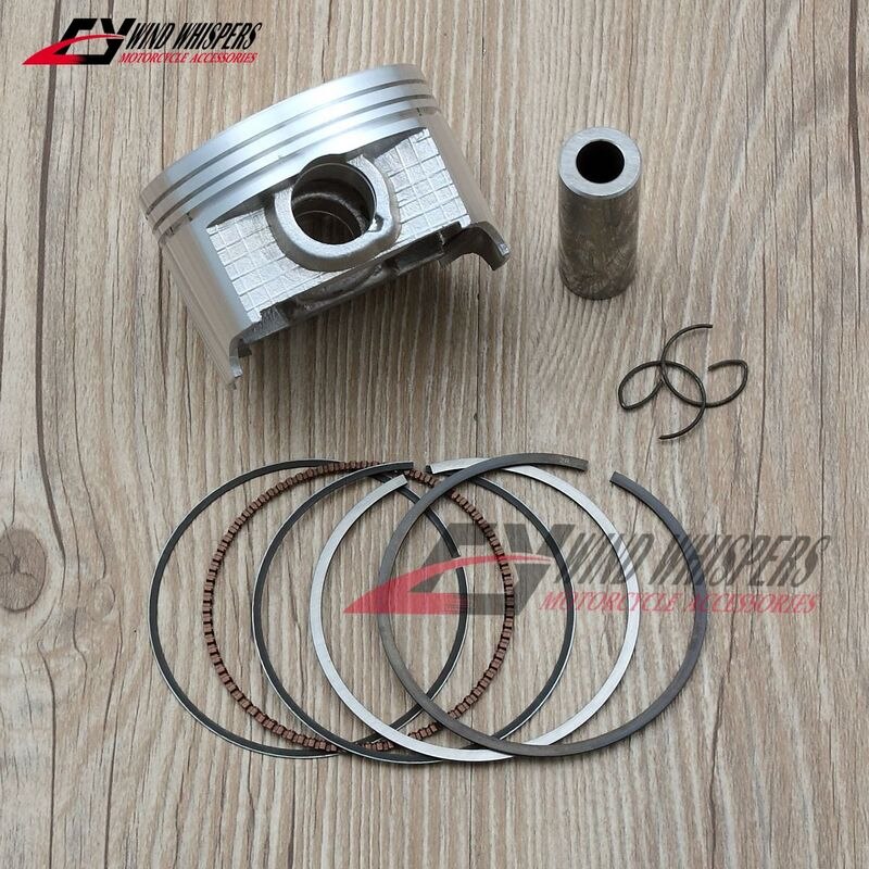 Piezas de motor de motocicleta STD, juego de pistones y anillos de 72mm para Suzuki DR 250 DR250 S 1982-1987 TU 250 1997-2001 GN 250 1985-2001
