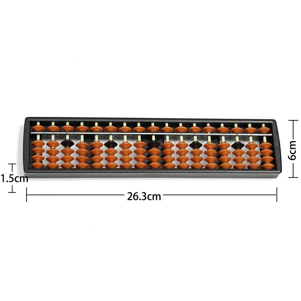 Chinese Traditionele Educatief Speelgoed Math Speelgoed 17 of 11 Cijfers Abacus Plastic Kralen Kid School Leermiddelen Tool brain ontwikkelen