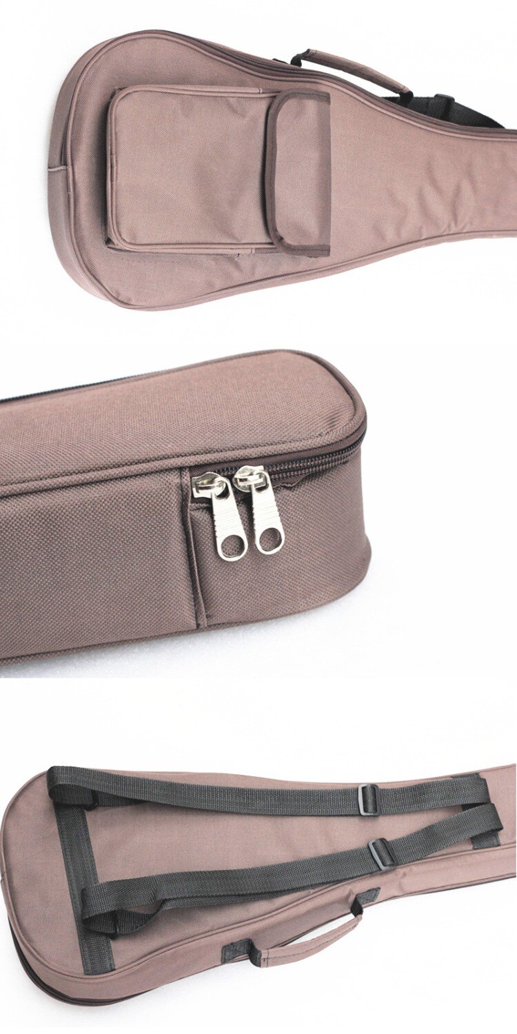 ZONAEL 21 "23" 26 "pouces Double bretelles Soprano ukulélé housse de guitare étanche Gig Bag coque souple Uke Ukelele Guitarra
