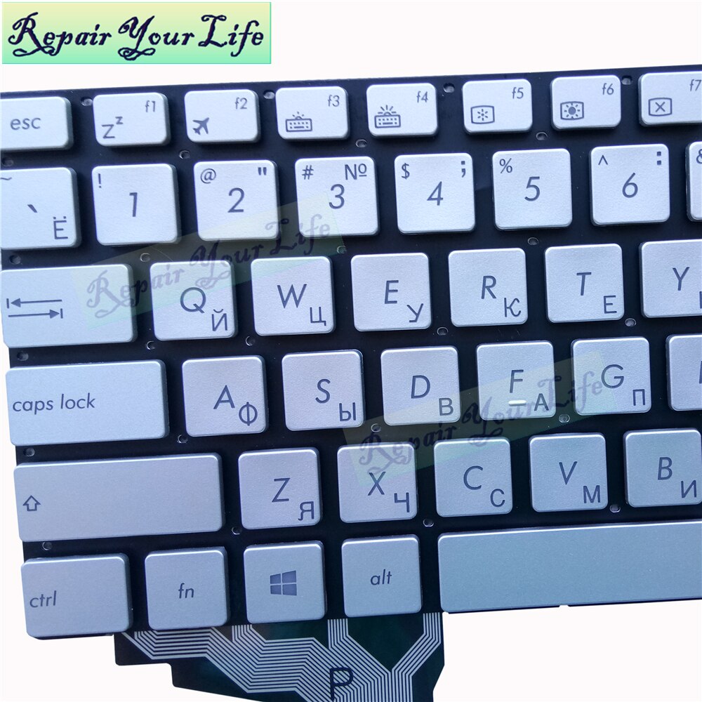 Rosyjski podświetlana klawiatura dla ASUS N551J G551 N551 N551JK N551JM N551JQ N551ZU RU klawiatury laptopa drzazga 662BRU00 oryginalny nowy