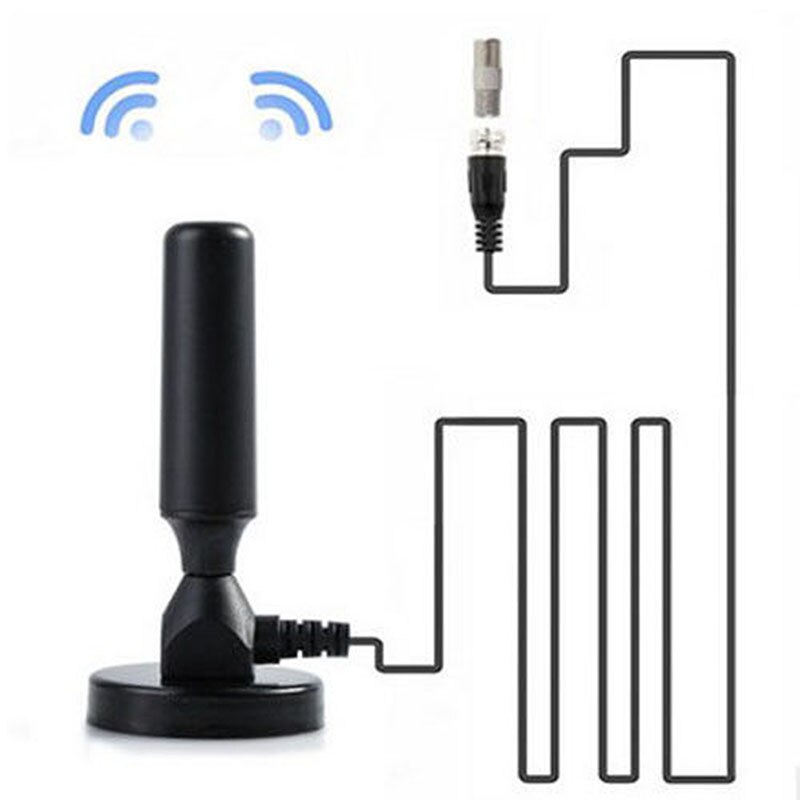 Antenna Tv Digital Hd 200 Mile Range Skywire Tv Indoor 1080P 4K 16Ft Coax Cable