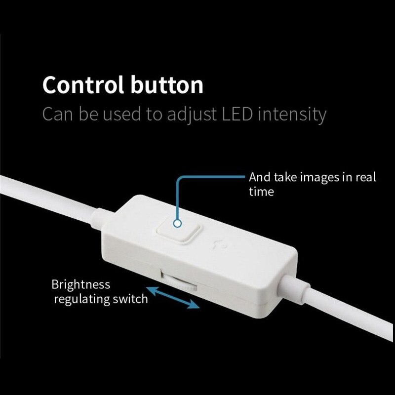 3.9mm linser endoskop kamera 2 in1 usb android vandtæt 1.0 megapixel snake tube pc telefon inspektion wifi endoskop kamera