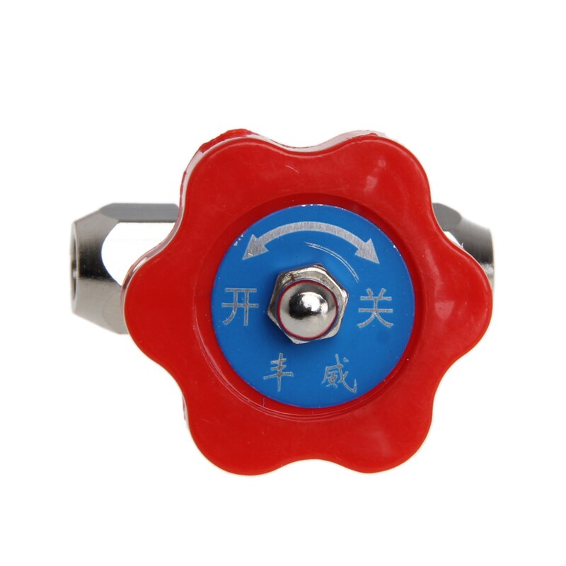 Duurzame buis vernikkelde messing plug naaldventiel  od 6mm vrij_aan