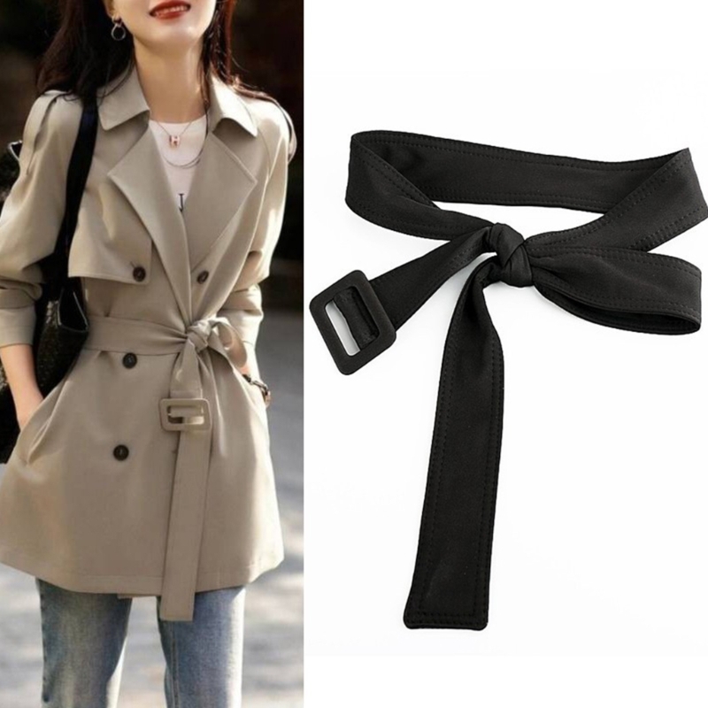 Women Trench Coat Belt Overcoat Waist Belt Trench Coat Belt Replacement