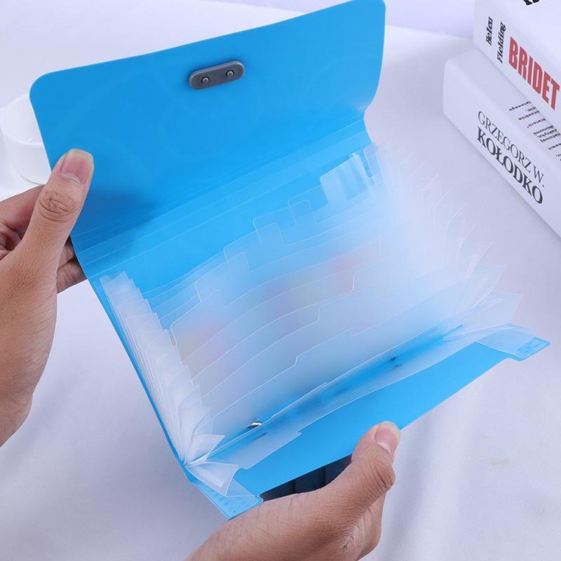 Regningspapirer arrangør opbevaring udvideligt brev dokument papirer opbevaring  #919 harmonika filtaske mappe lomme