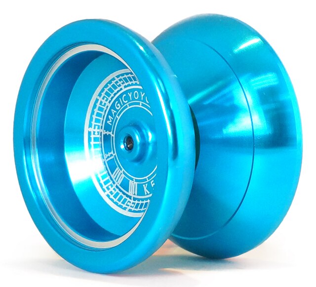 Originale Magic Yoyo k2 professionale Yoyo reattivo in alluminio ad alta velocità Yoyo regalo classico per ragazzo giocattolo: K5 blue