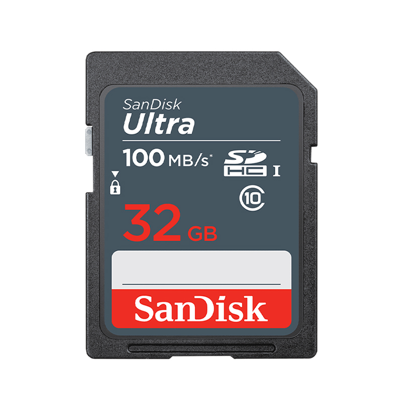 Karta pamięci SanDisk Ultra SDHC SDXC 16 GB 32 GB 64 GB 128 GB 256 GB Karta SD do 100 Mb/s do kamery