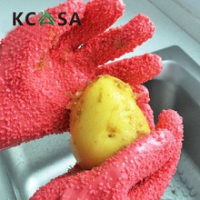 1 Paar Peeling Aardappel Handschoenen Peel Groente Vis Schaal Handschoenen Dunschiller Voor Kitchen Tools Gadget Accessoires