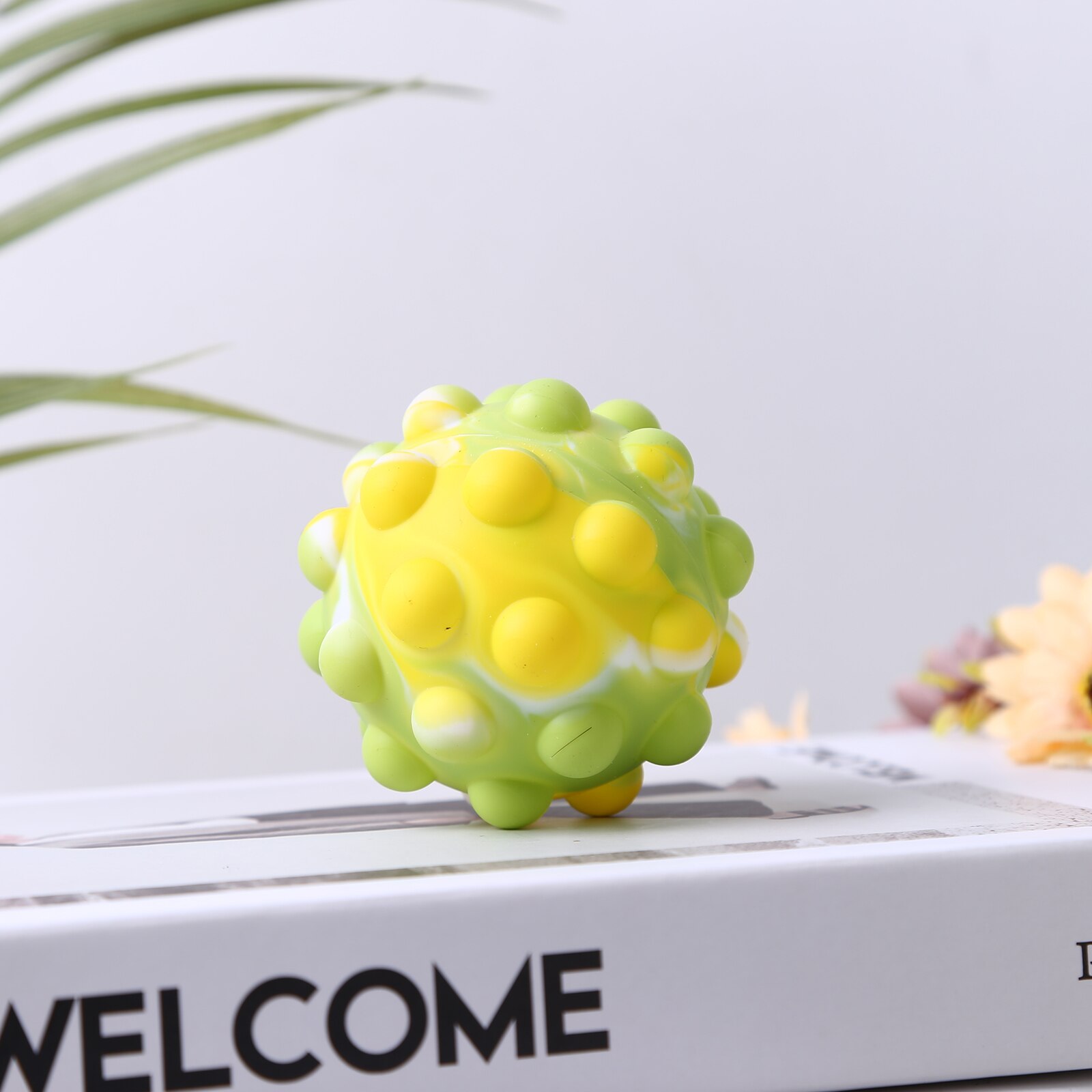 3d decompressieballen, antistresskubussen van siliconen, regenboogballen, drukballen, fidget toys, kawaii vingerdrukballen, stressverlichtende speeltjes.