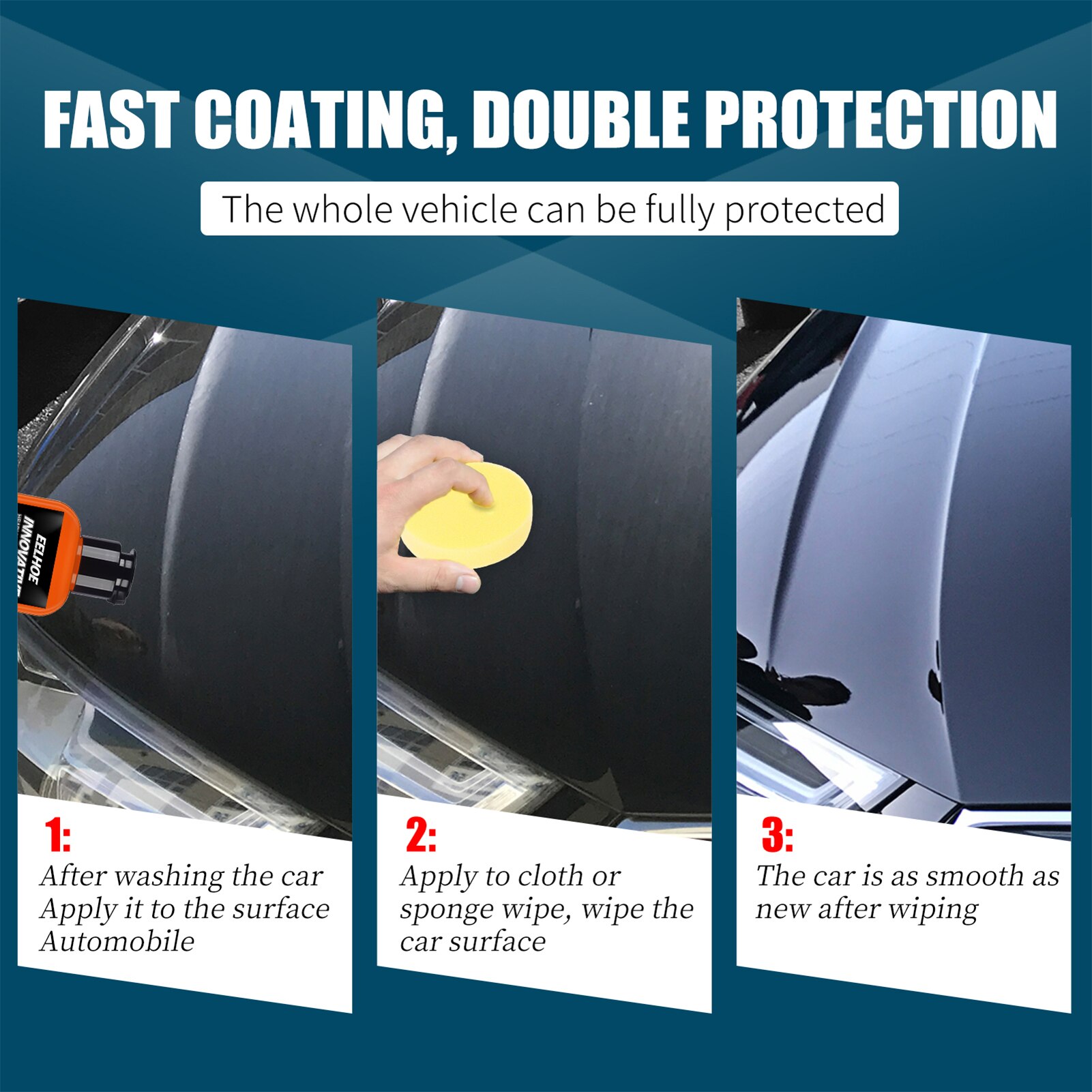 Auto Nano Repareren Spuiten Auto Krassen Verwijderen Vloeibare Keramische Jas Super Hydrofobe Repareren Spuiten Auto Coating Wax Auto Maintenan