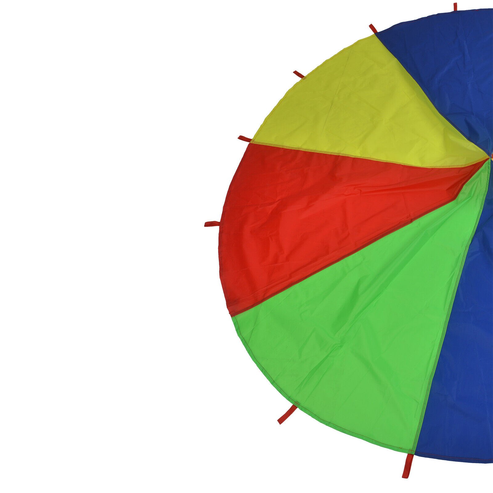 2M/3M Diameter Outdoor Rainbow Umbrella Parachute Toy Jump-Sack Ballute Play Teamwork Game Toy For Kids