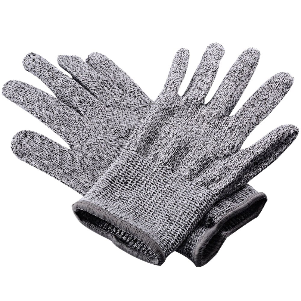 HPPE Anti-coupe 5 niveaux HPPE résistant aux coupures gants couteau de cuisine résistant aux coupures Protection main cuisine jardin gants outils