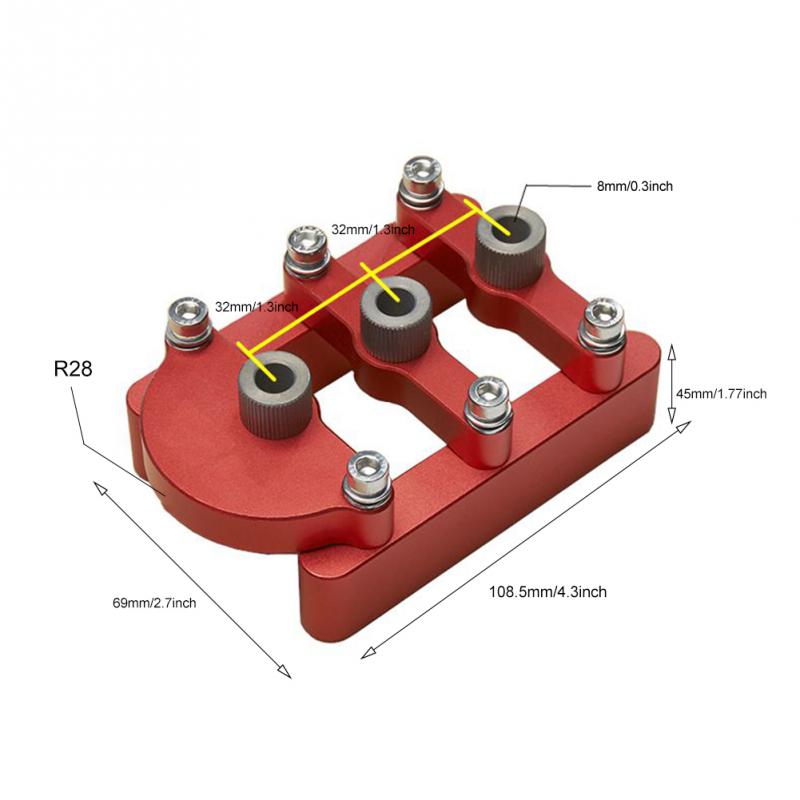 Drie In Een Connector Boren Met Demping Wasmachine Aluminium Praktisch En Duurzaam