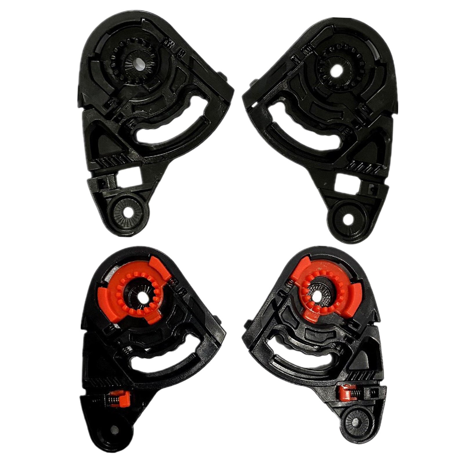 Motorcycle Helmet Gear Plate/Ratchet Set Shield Plastic Case Fit for MT , Blade2 Revenge2 Rapide Bike Racing